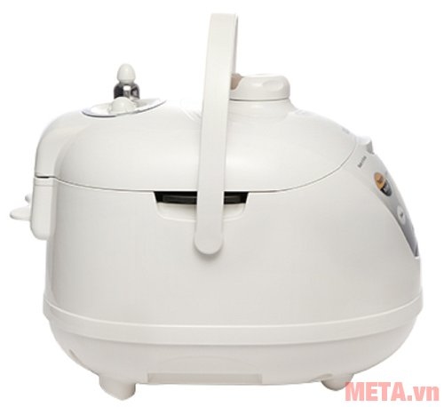 Nồi cơm áp suất điện tử Cuckoo CRP-A1010F có tay xách bằng nhựa cầm không bị nóng  Nồi cơm áp suất điện tử Cuckoo CRP-A1010F có tay xách bằng nhựa cầm không bị nóng