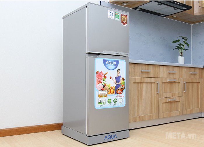 Tủ lạnh Aqua AQR-145BN SS 