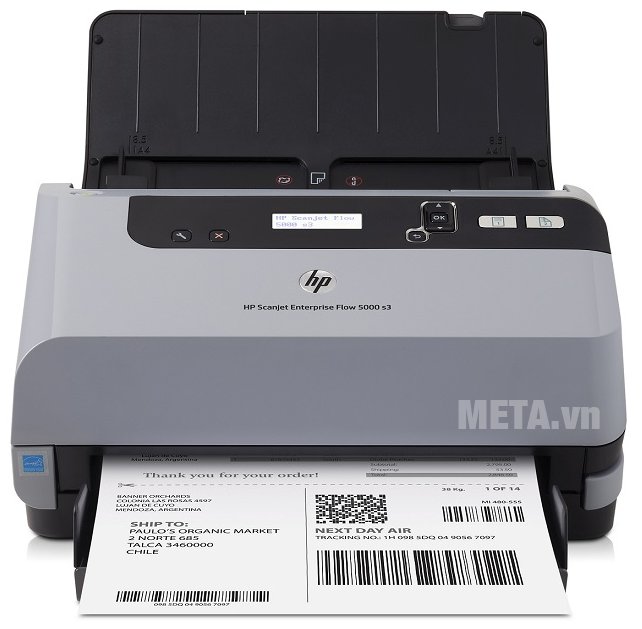 Máy quét 2 mặt Duplex HP Scanjet Enterprise Flow 5000 s3 cho chất lượng bản sao chép rất rõ ràng, sắc nét 