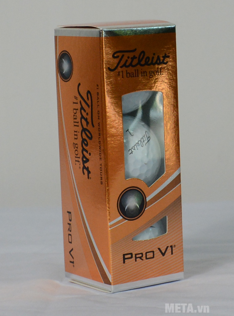 Bóng golf Titleist Pro V1 T2025S gồm 12 quả.