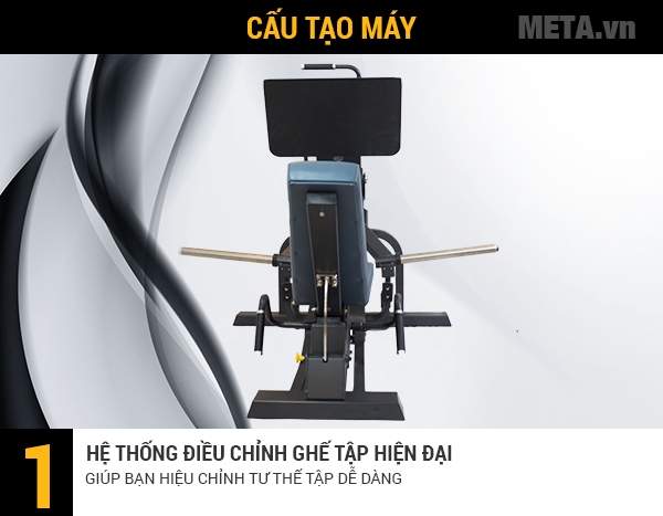 Cấu tạo chắc chắn, cho bạn tập luyện an toàn và thoải mái nhất 