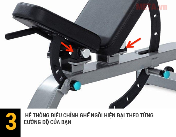 Hệ thống điều chỉnh theo khớp nối dễ dàng 