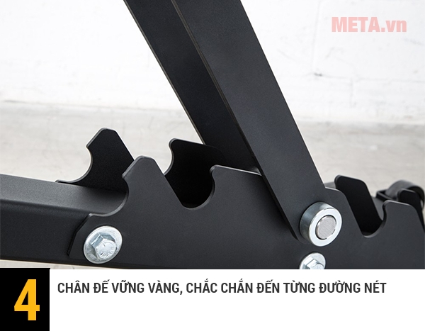 Khung hình cứng cáp, tạo độ an toàn tuyệt đối cho người sử dụng 