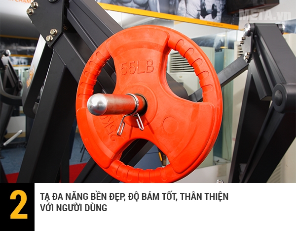 Khung thép được cấu tạo chắc chắn 