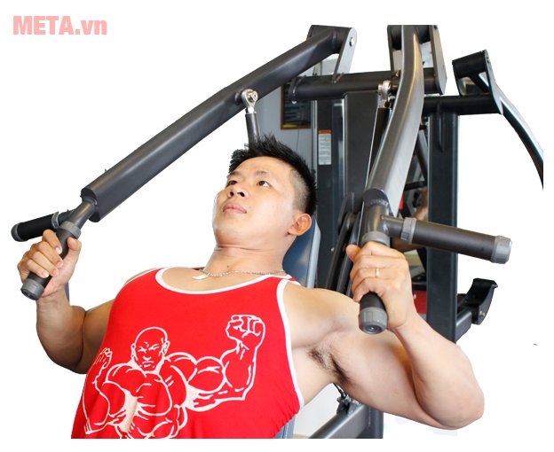 Máy tập ngực trên Tiger Sport Premium TGP-670 giúp luyện tập thể hình hiệu quả 