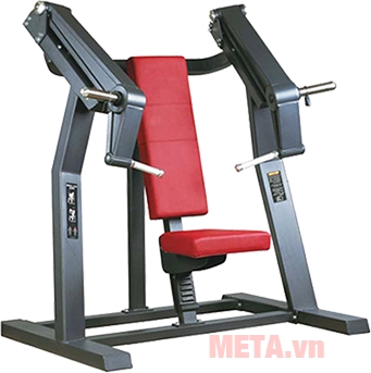 Máy tập ngực trên Tiger Sport Premium TGP-420 phù hợp lắp đặt mọi đĩa tạ 