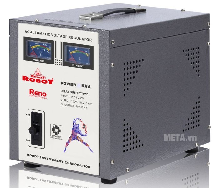 Ổn áp Robot Reno 10KVA dùng cho gia đình 