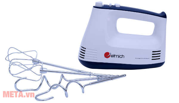 Máy đánh trứng cầm tay Elmich HDE-1852 có đầu đánh bằng thép không gỉ