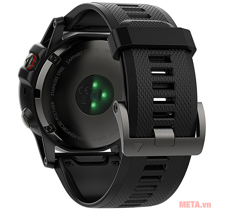  Vòng đeo tay theo dõi sức khỏe Garmin Fenix 5X có đèn led cùng độ phân giải cao