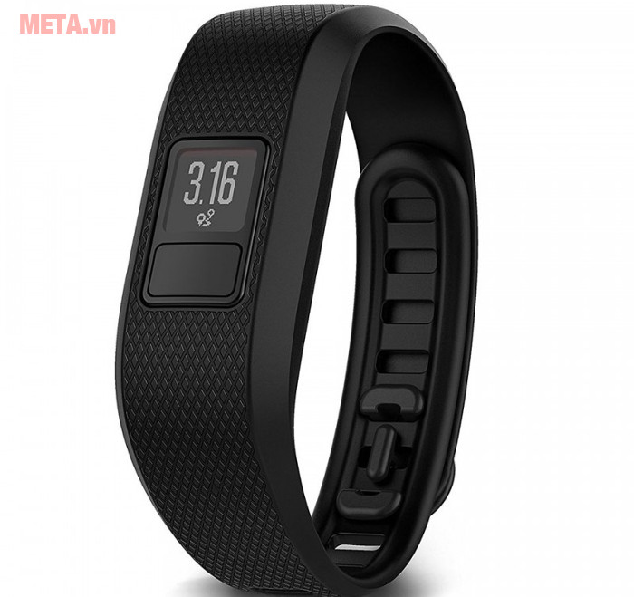 Vòng đeo tay theo dõi sức khỏe Garmin Vivofit 3 có dung lượng pin hoạt động một năm Vòng đeo tay theo dõi sức khỏe Garmin Vivofit 3 có dung lượng pin hoạt động một năm