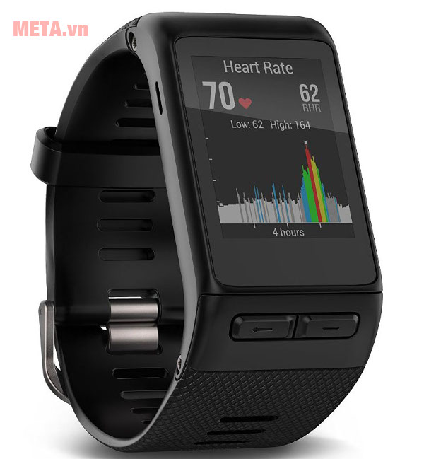 Máy hiển thị chi tiết chỉ số nhịp tim cao nhất và thấp nhất trong ngày của bạn