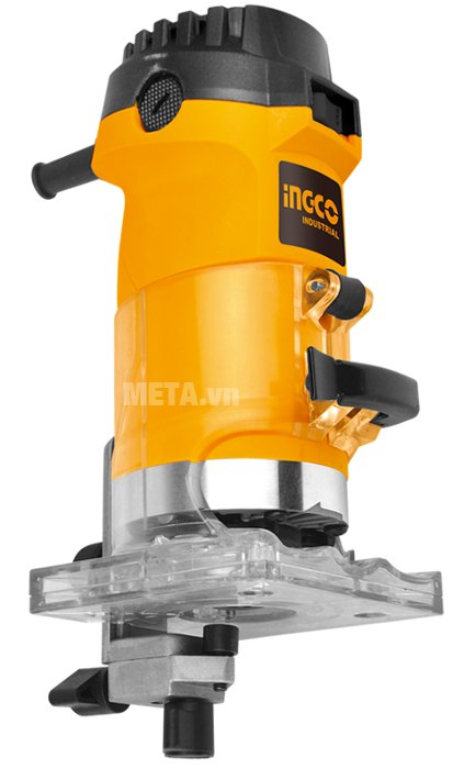 Máy phay gỗ INGCO PLM5 có màu vàng sang trọng Máy phay gỗ INGCO PLM5 có màu vàng sang trọng