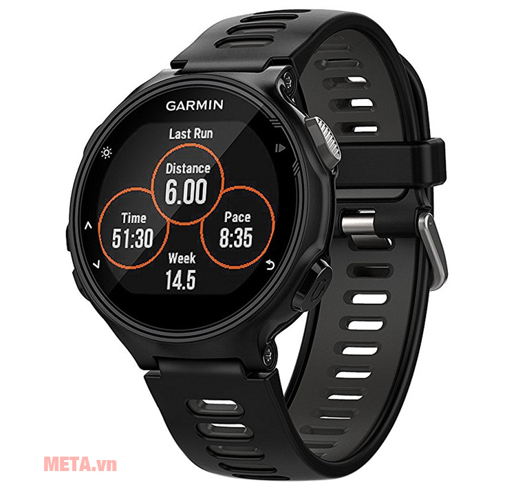 Vòng đeo tay Garmin Forerunner 735XT có khả năng lưu lại thông tin giúp bạn dễ dàng theo dõi quá trình luyện tập