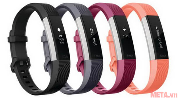 Vòng tay theo dõi sức khỏe Fitbit Alta HR có 4 màu để bạn lựa chọn Vòng tay theo dõi sức khỏe Fitbit Alta HR có 4 màu để bạn lựa chọn