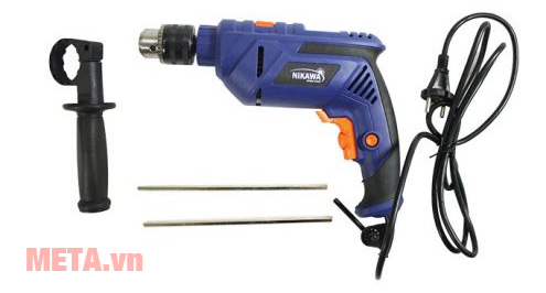Máy khoan động lực Nikawa NK-I700 đi kèm bộ phụ kiện