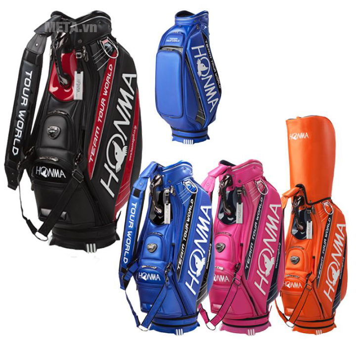 Túi đựng gậy golf Honma CB - 1701 mang nhiều sắc màu nổi bật 