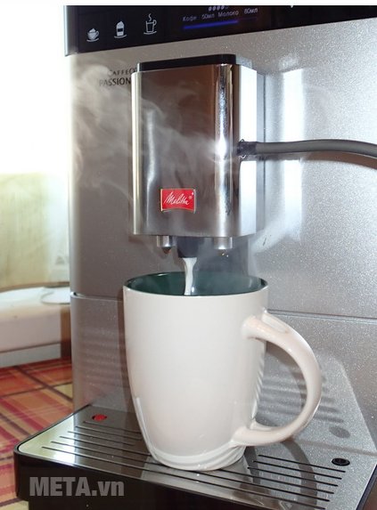 Máy pha cà phê Melitta Caffeo Passione OT có vòi tạo hơi 