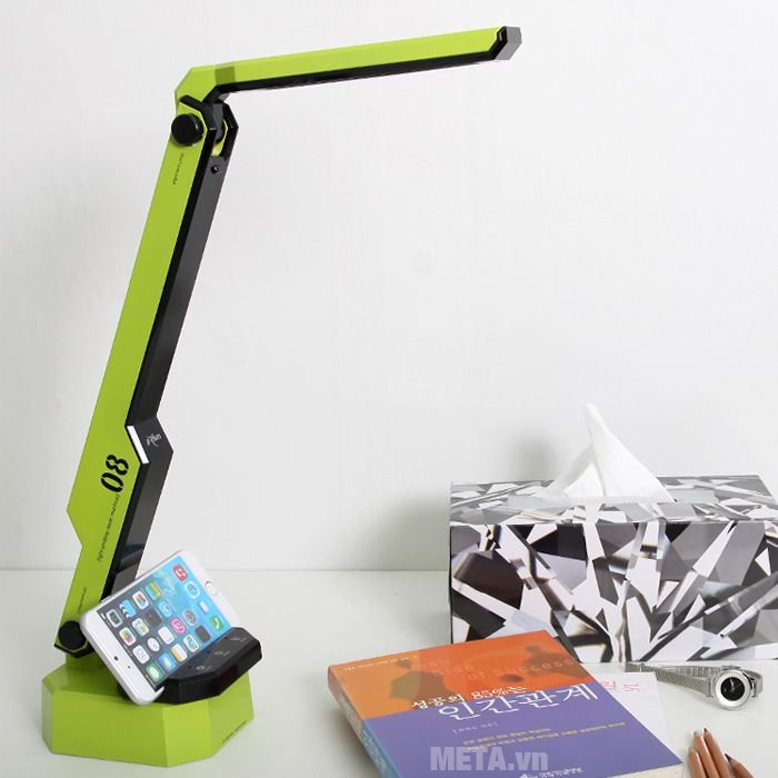 Đèn bàn Led Hàn Quốc đổi màu Prism LSP-M08GN dùng cho học tập và làm việc 