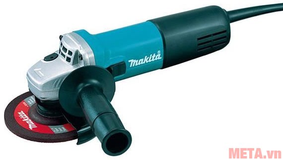 Máy mài góc Makita 9556HN có kiểu dáng nhỏ gọn nhưng công suất mạnh mẽ