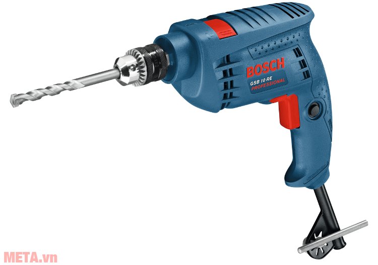 Máy khoan động lực Bosch GSB 10 RE có tính năng đảo chiều  