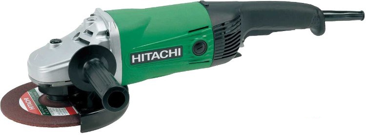 Máy mài góc Hitachi G18SS có tay nắm phụ giúp điều khiển đường mài chính xác 