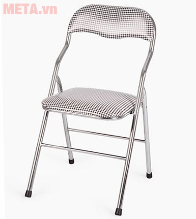 Ghế gấp khung ống thép GS(M)-02-00 ngồi rất vững chắc.