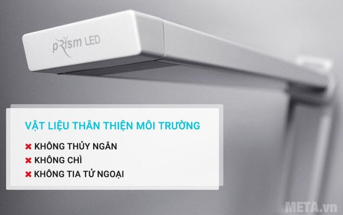 Đèn bàn Led Hàn Quốc đổi màu Prism 5400CW không thủy ngân, không chì 