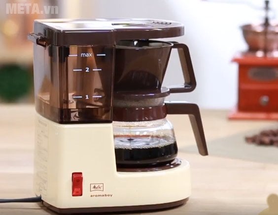 Máy pha cà phê giấy lọc Melitta Aromaboy II có chất liệu cao cấp 