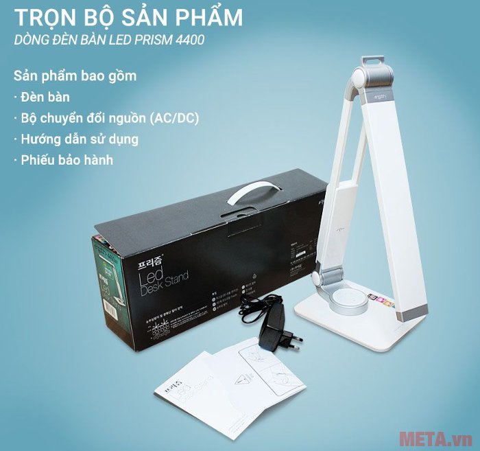 Trọn bộ đèn bàn Led Hàn Quốc Prism 4400W 