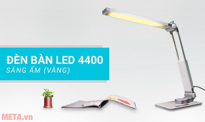 Đèn bàn Led Hàn Quốc Prism 4400W có 3 cấp độ chiếu sáng