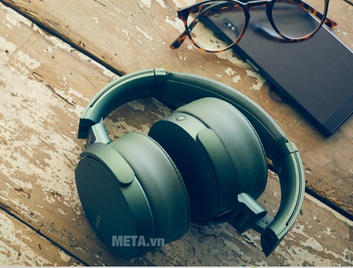 Tai nghe nhạc Sony MDRXB950N1 màu xanh 