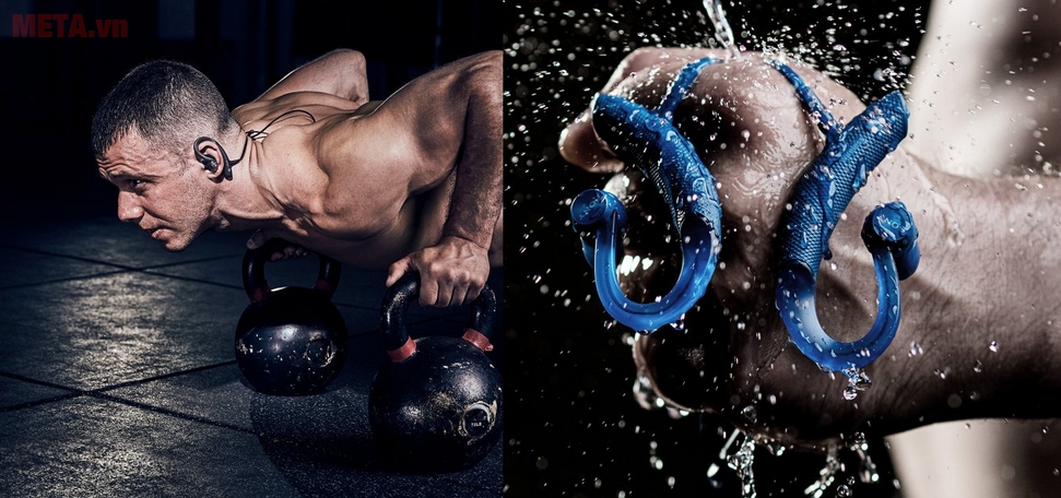 Tai nghe Sony MDR-XB80BS treo gài tai cố định Tai nghe Sony MDR-XB80BS treo gài tai cố định