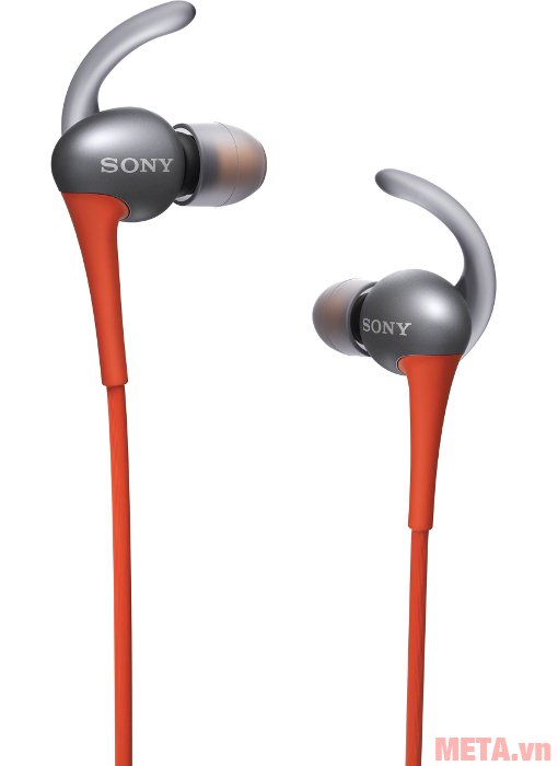 Tai nghe Sony MDRAS800AP có tông màu đỏ khỏe khoắn Tai nghe Sony MDRAS800AP có tông màu đỏ khỏe khoắn