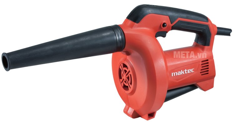 Máy thổi bụi Maktec MT401 có gam màu đỏ đen nổi bật 