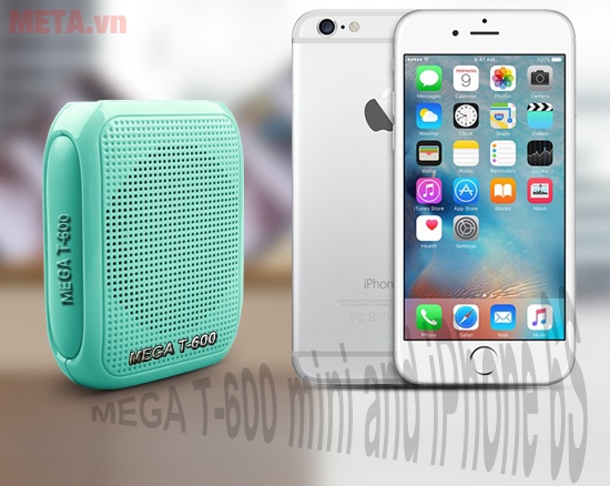 Sự nhỏ gọn được thể hiện khi so sánh với điện thoại iphone 6s Sự nhỏ gọn được thể hiện khi so sánh với điện thoại iphone 6s