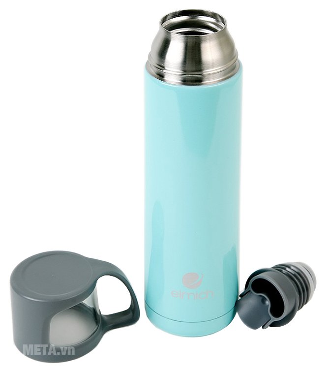 Bình giữ nhiệt Elmich inox 304 500ml - 2242968 có nắp kín 