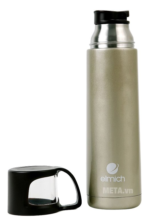 Bình giữ nhiệt Elmich inox 304 500ml - 2242968 có thiết kế tiện lợi 