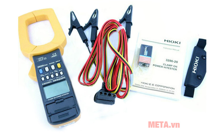 Bộ sản phẩm ampe kìm Hioki 3286-20
