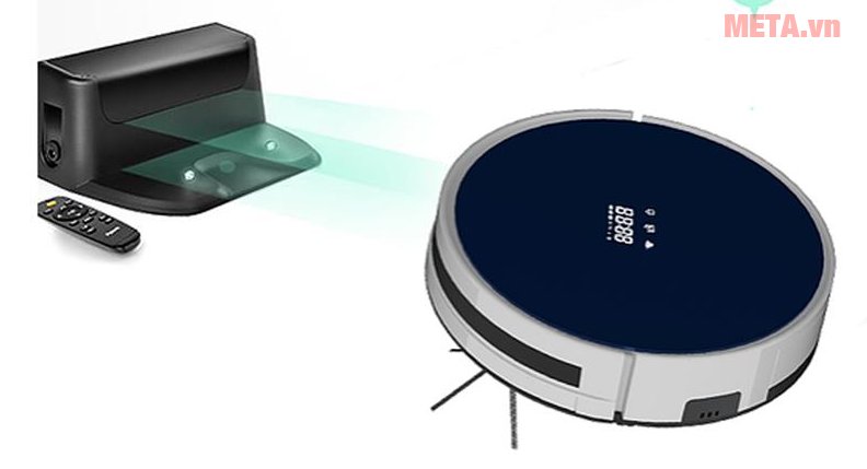 Robot hút bụi lau nhà Mamibot Prevac 650 khi sạc 