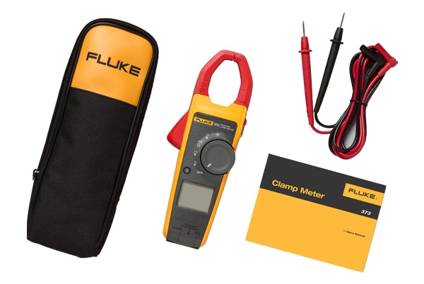 Bộ sản phẩm của ampe kìm Fluke 373