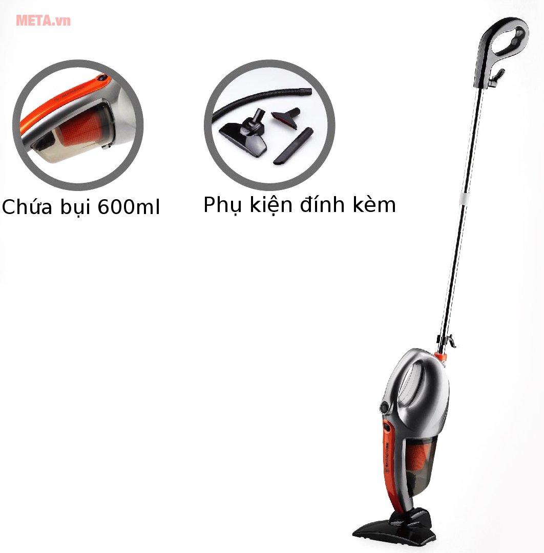 Máy hút bụi cầm tay Kachi có dung tích chứa bụi 600ml Máy hút bụi cầm tay Kachi có dung tích chứa bụi 600ml