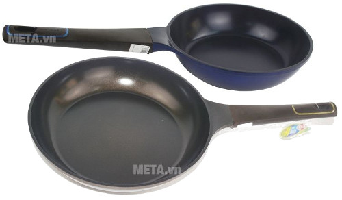 Combo chảo rán Hàn Quốc Neoflam CA-F28 + CA-F20