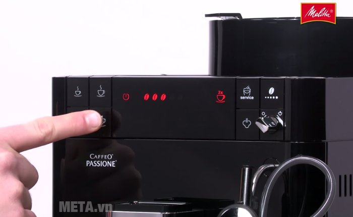 Máy pha cà phê Melitta Caffeo Passione pha 1 tách hoặc 2 tách