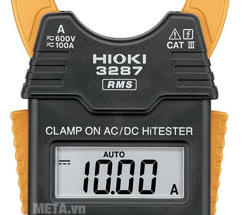 Ampe kìm AC/DC Hioki 3287 có dải đo dòng điện lớn từ 10A - 1000A
