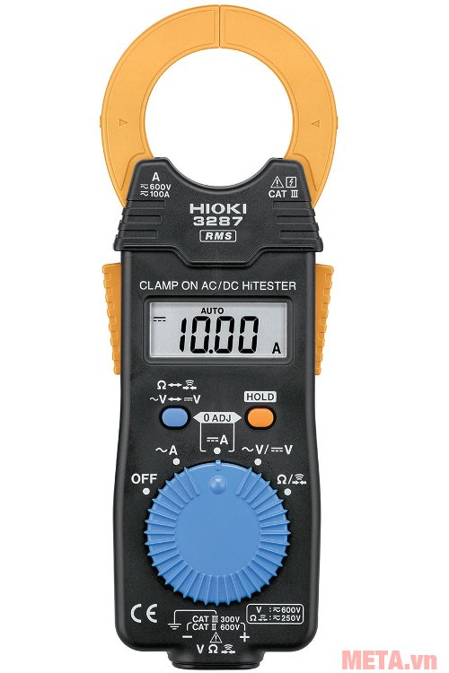 Ampe kìm AC/DC Hioki 3287 màu vàng đen