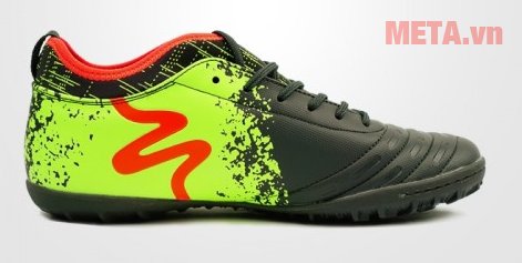 Giày đá bóng Mitre 160804 màu đen xanh chuối 