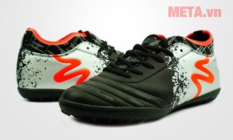 Giày đá bóng Mitre 160804 màu đen trắng 