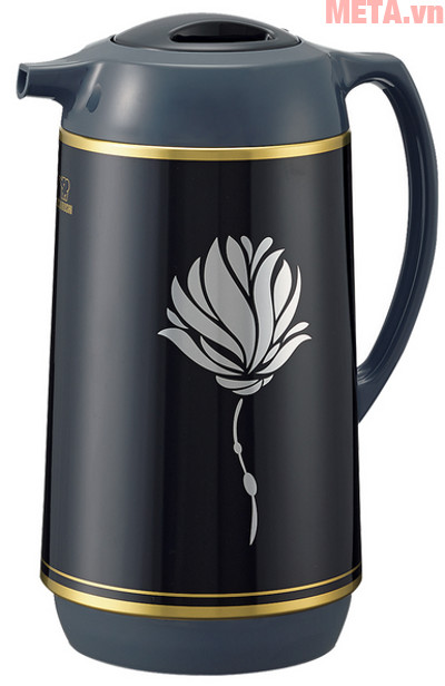 Hình ảnh bình thủy xoay rót Zojirushi AHGB-10 màu Lotus Black