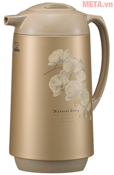 Hình ảnh bình thủy xoay rót Zojirushi AHGB-10 màu Royal Orchid