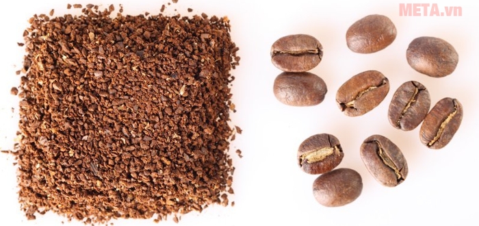 Hạt cà phê nên được xay thô
